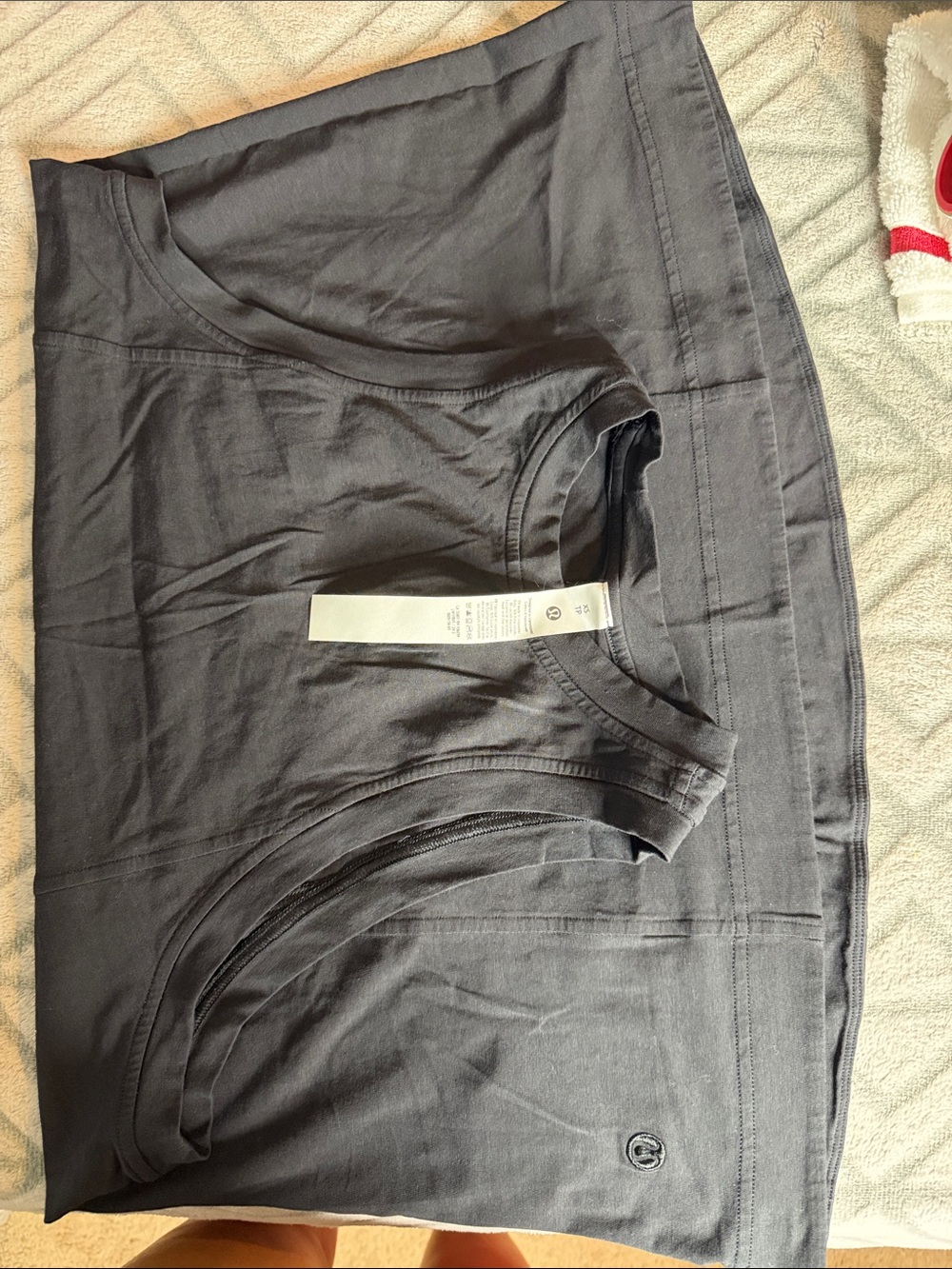 lululemon athletica Charcoal Gray Tank Top